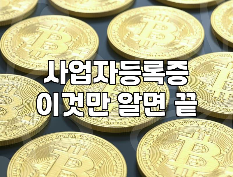 정부지원금, 사업자라면 놓치지 마세요