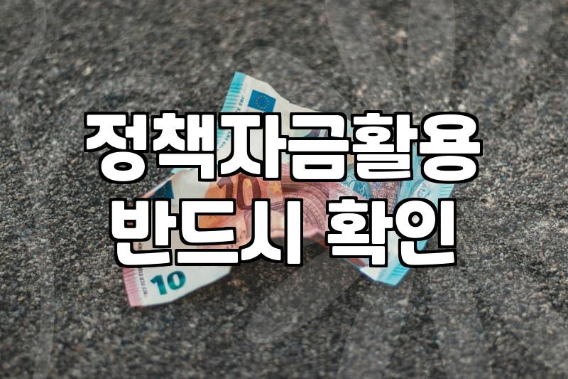 정부 지원금 신청 전 꼭 따져봐야 할 현실적인 조건들