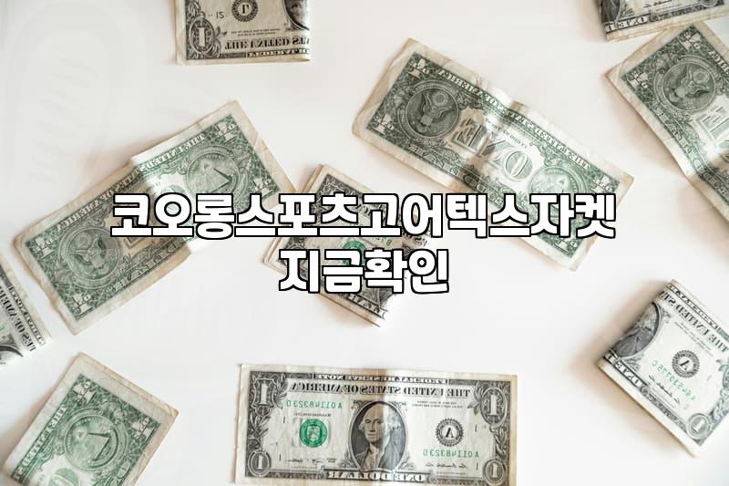 코오롱여성바람막이 고를 때 반드시 확인하는 기능과 가격대