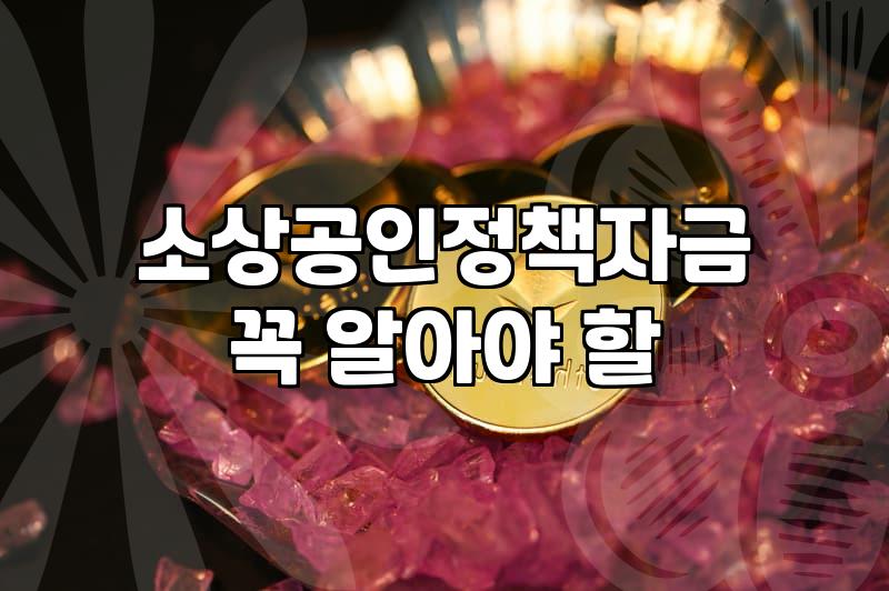 개인사업자정부지원대출 한도와 금리를 결정하는 심사 기준
