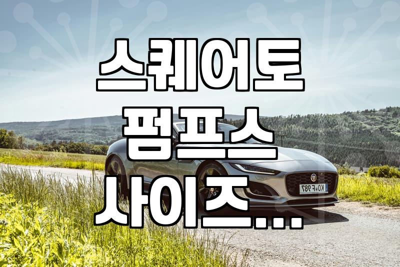 발이 편한 스퀘어토 구두 고르는 실질적인 기준