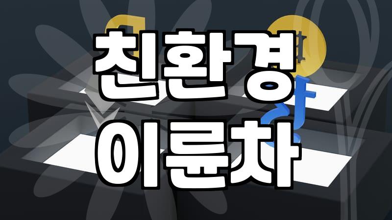 전기 이륜차 보조금, 현실적인 고민과 선택