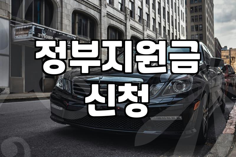 보조금 수령 시 반드시 확인해야 하는 실무적인 자격 조건과 제한 사항