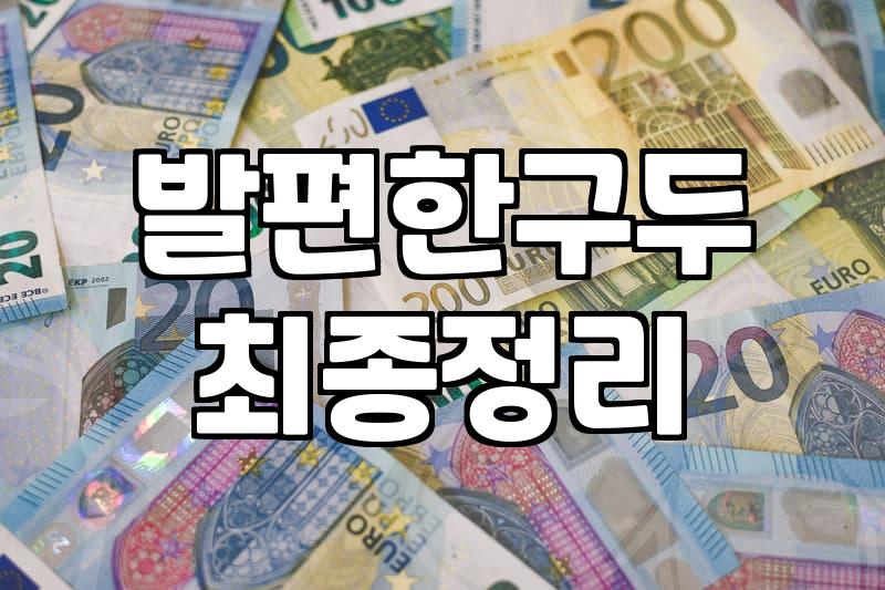 발 편한 구두를 찾는 과정에서 겪은 현실적인 고민들