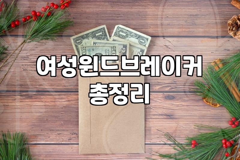 여성바람막이잠바 고를 때 반드시 따져봐야 할 방수와 무게 기준