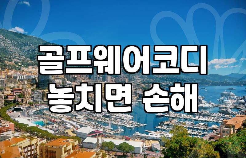 여성여름골프웨어, 비싼 브랜드가 정답일까? 현실적인 고민과 경험담