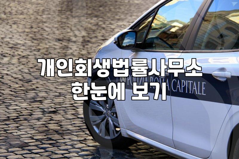 개인회생과 파산, 변호사나 법무사 비용을 쓰기 전에 알아야 할 현실적 고민