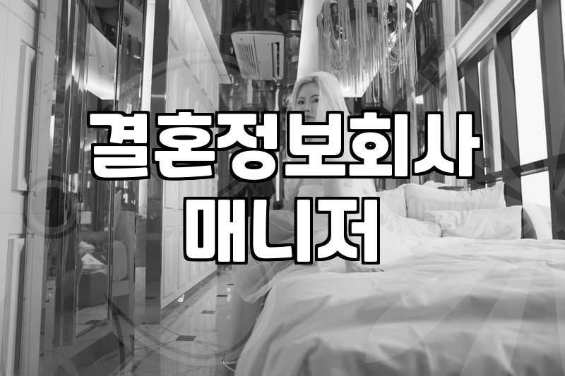 결혼정보회사 매니저라는 직업, 현실적인 업무와 환경