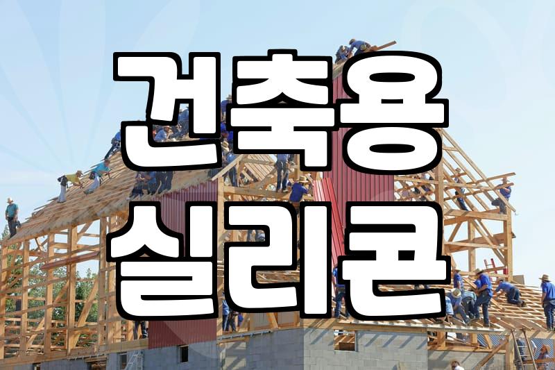 외부실리콘작업, 제대로 안 하면 100% 후회하는 이유